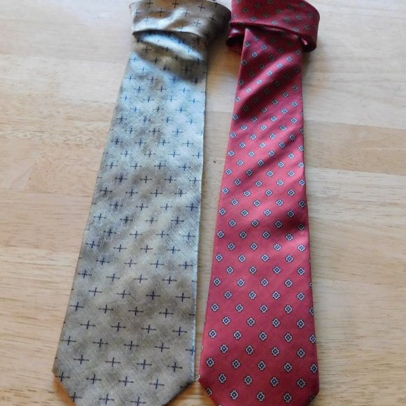 Pair of Silk Ties - Picture 1 of 3